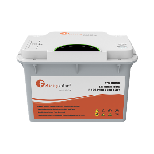 Felicity Solar 2.56kWh 12V 200Ah LiFePO4 Lithium Battery